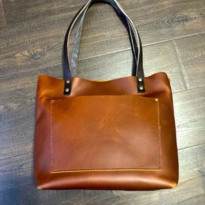 Portland Leather Tote Bag
